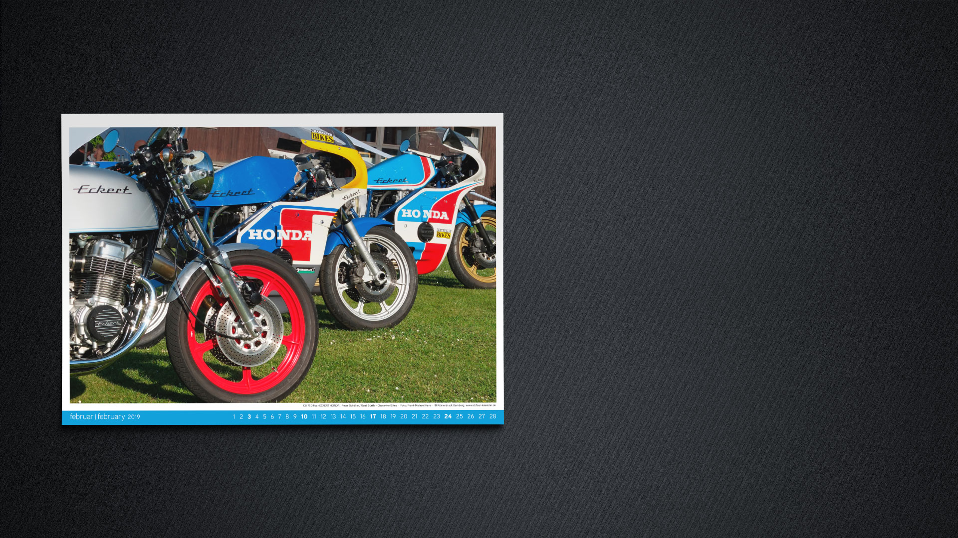 HONDA CB Four Kalender 2019  Jetzt online bestellen