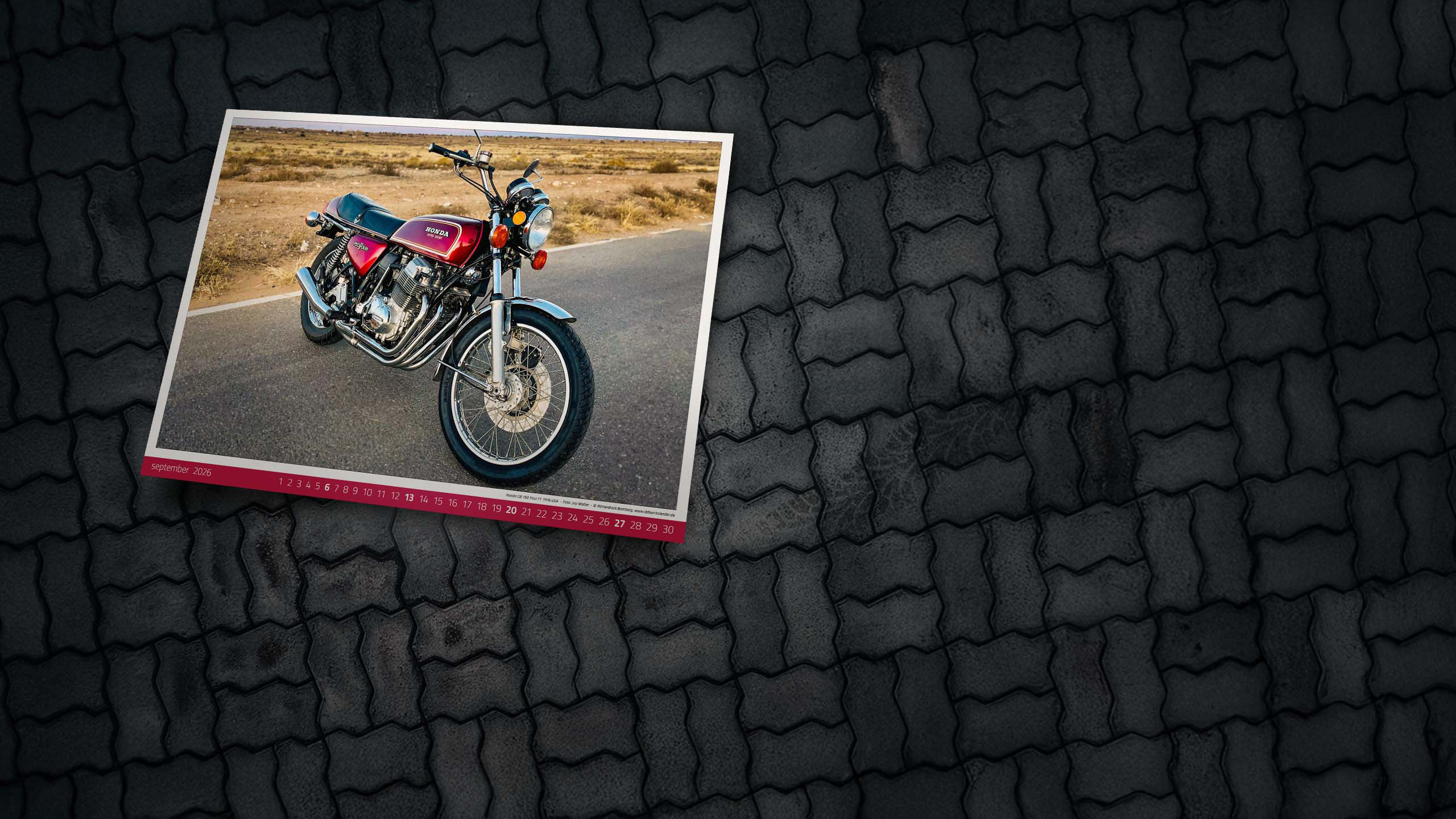 Honda CF Four Kalender 2026