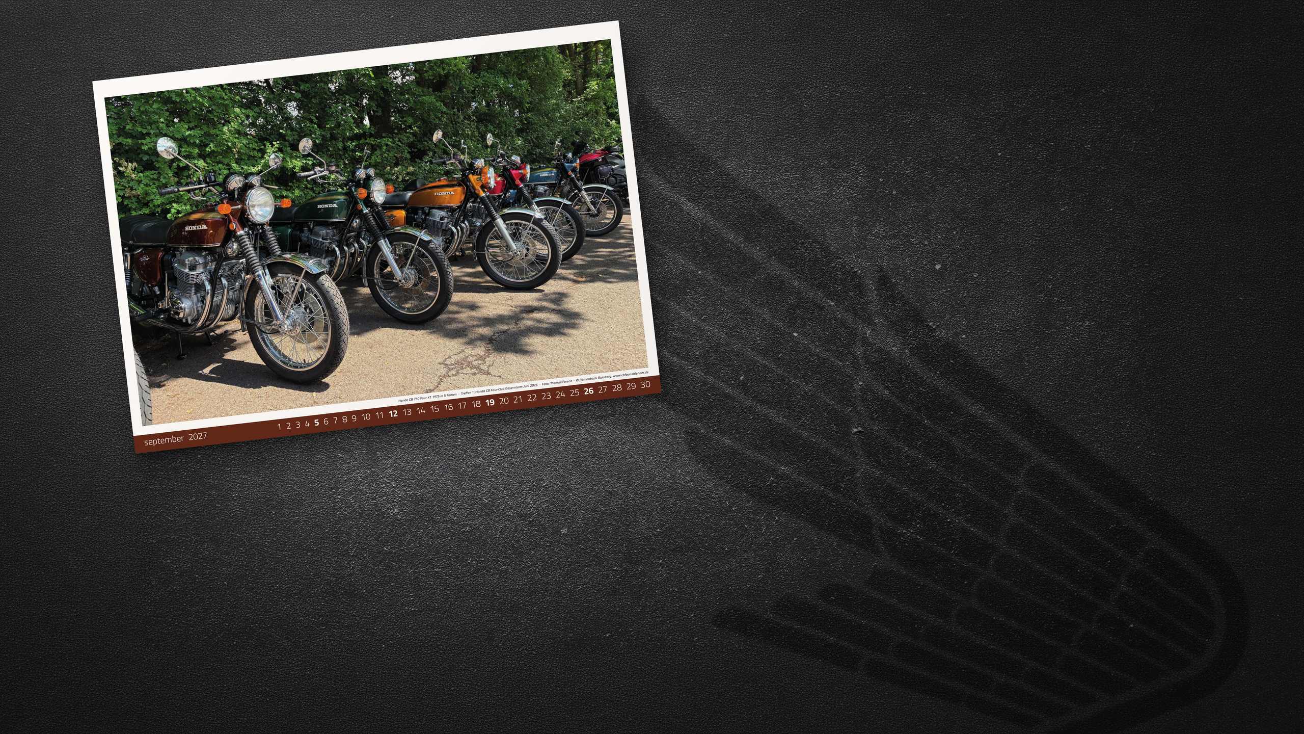 Honda CF Four Kalender 2027