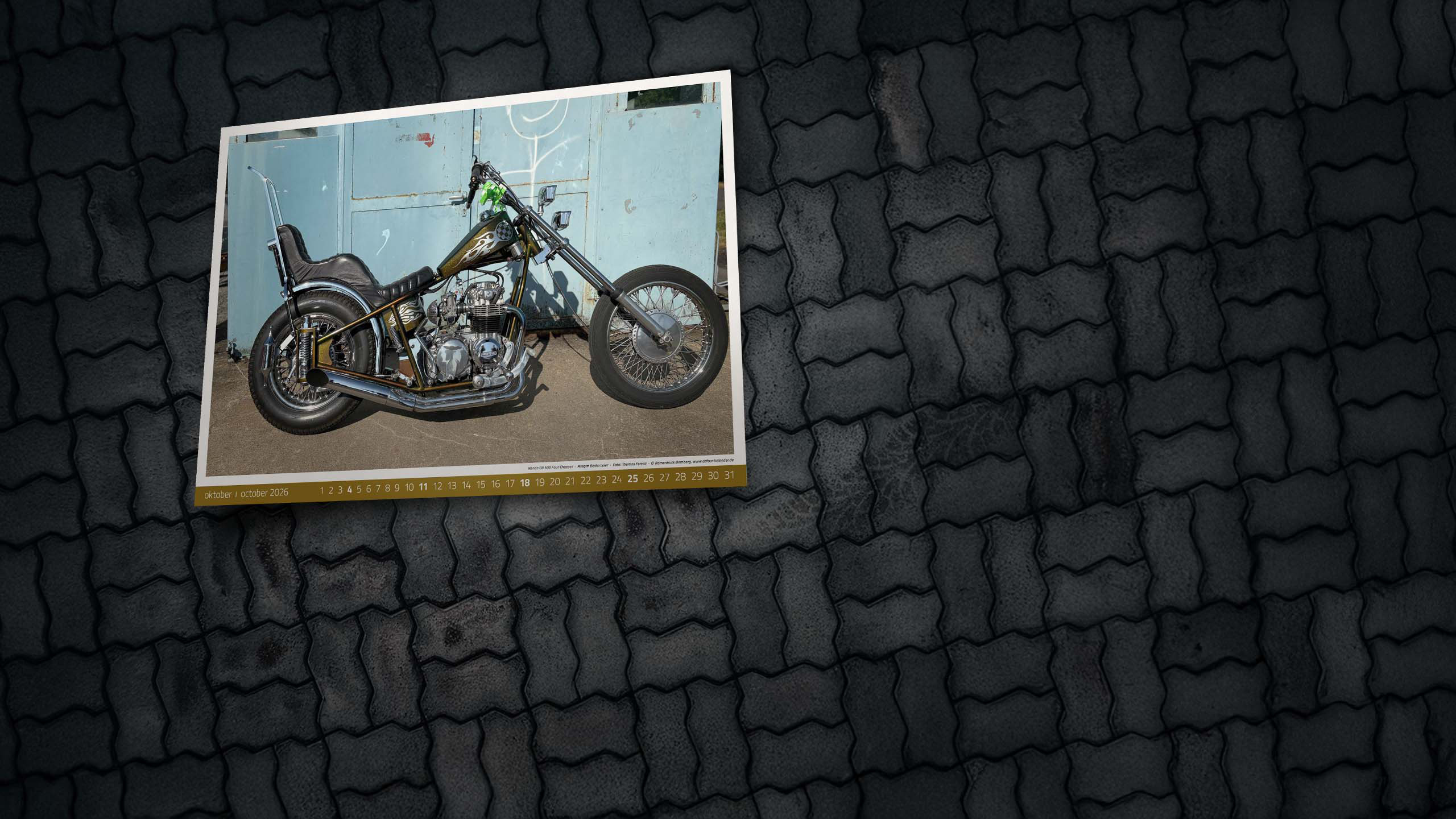 HONDA CB Four Kalender 2026