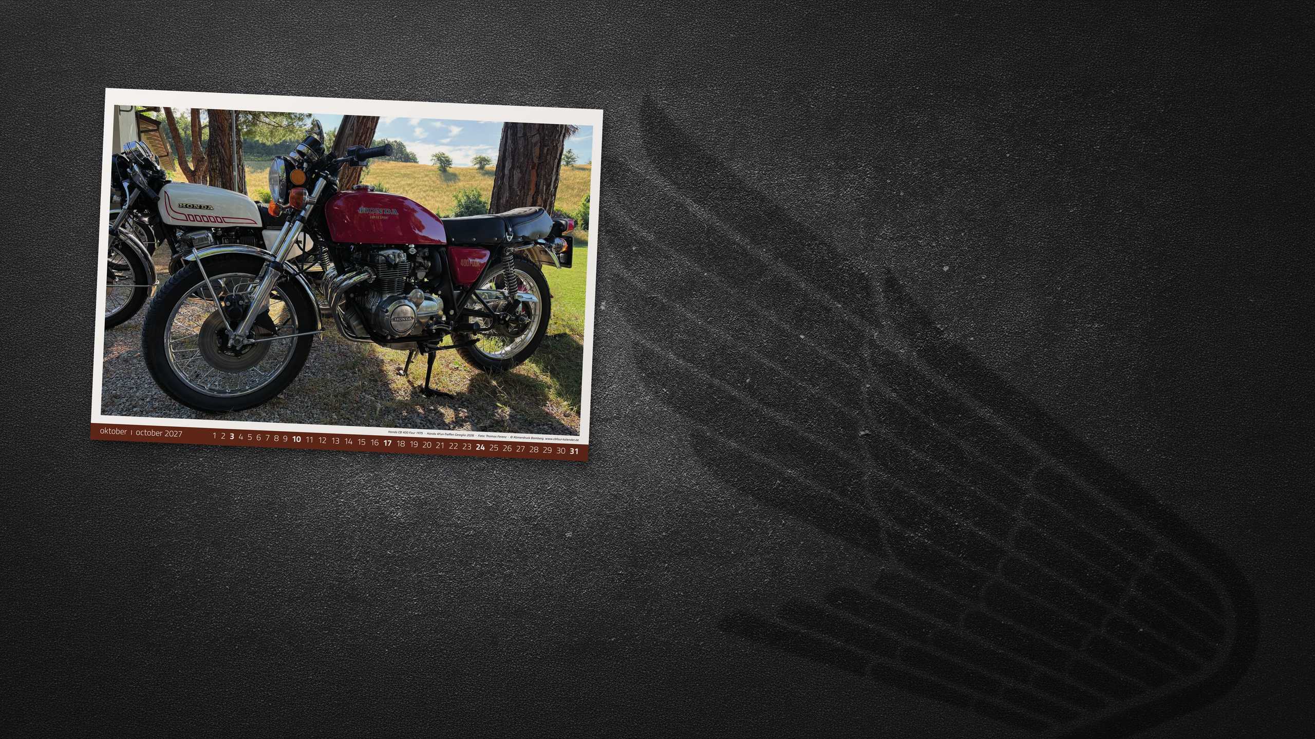 HONDA CB Four Kalender 2027