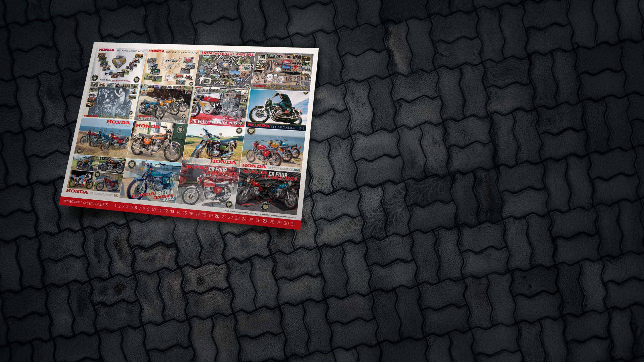Honda CF Four Kalender 2026