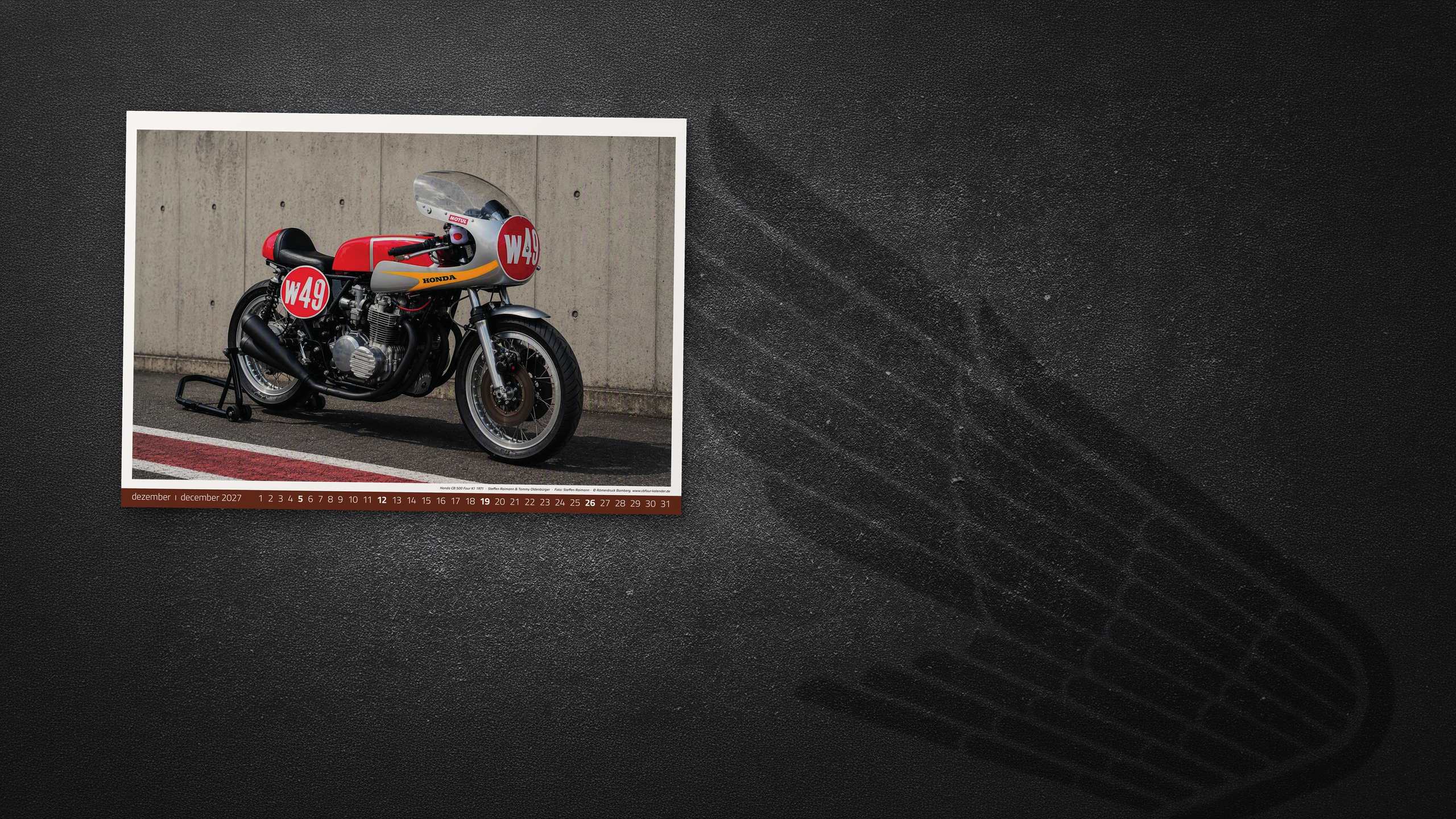 Honda CF Four Kalender 2027