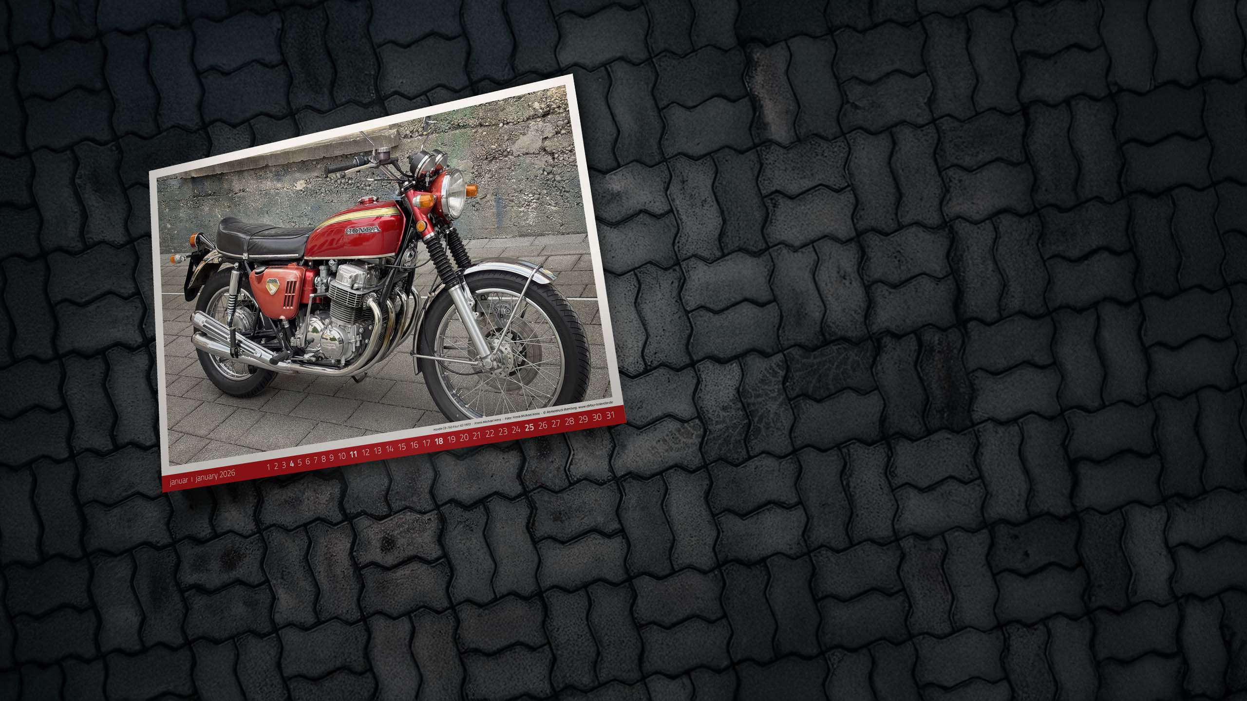 HONDA CB Four Kalender 2026