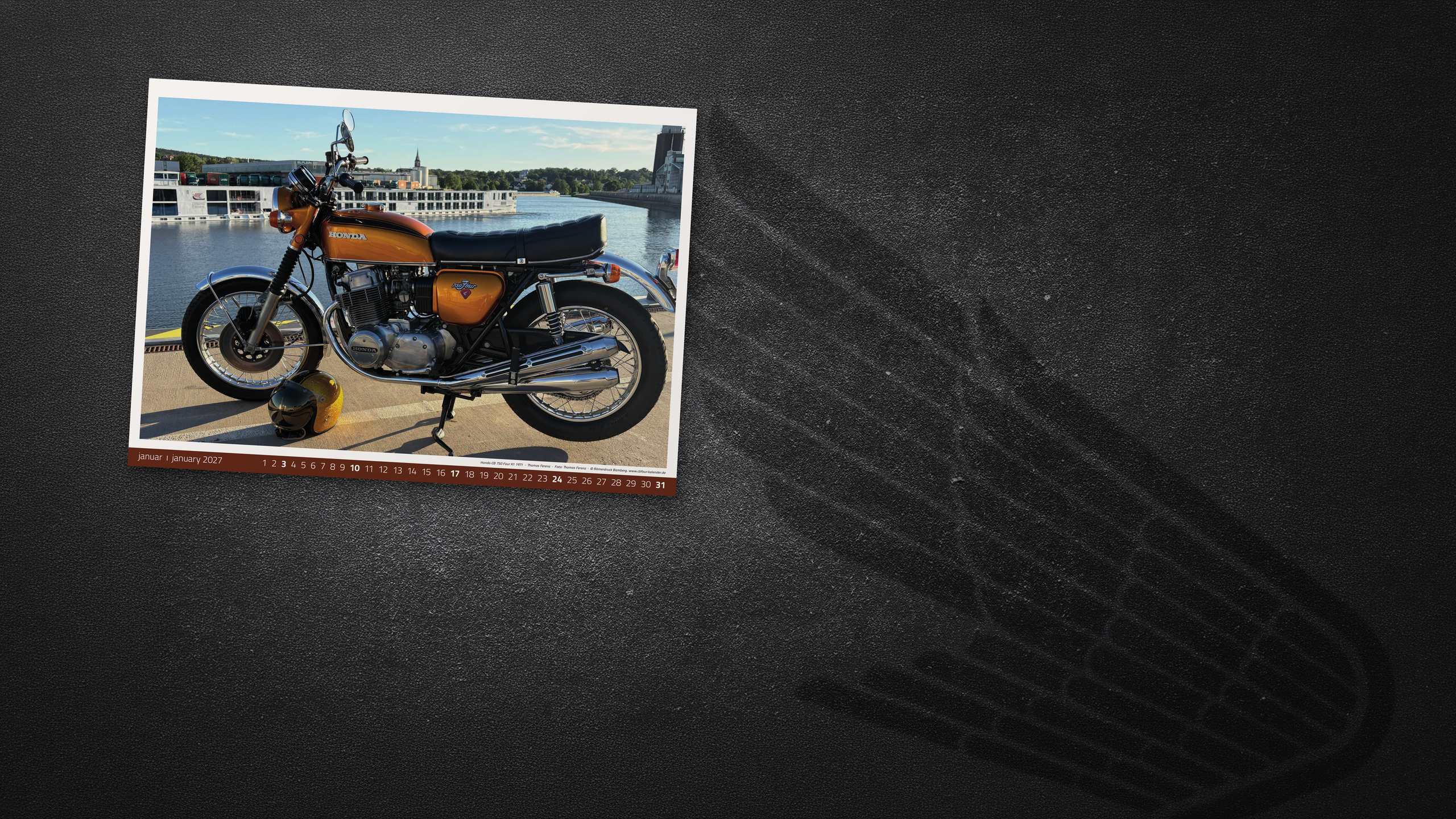 HONDA CB Four Kalender 2027
