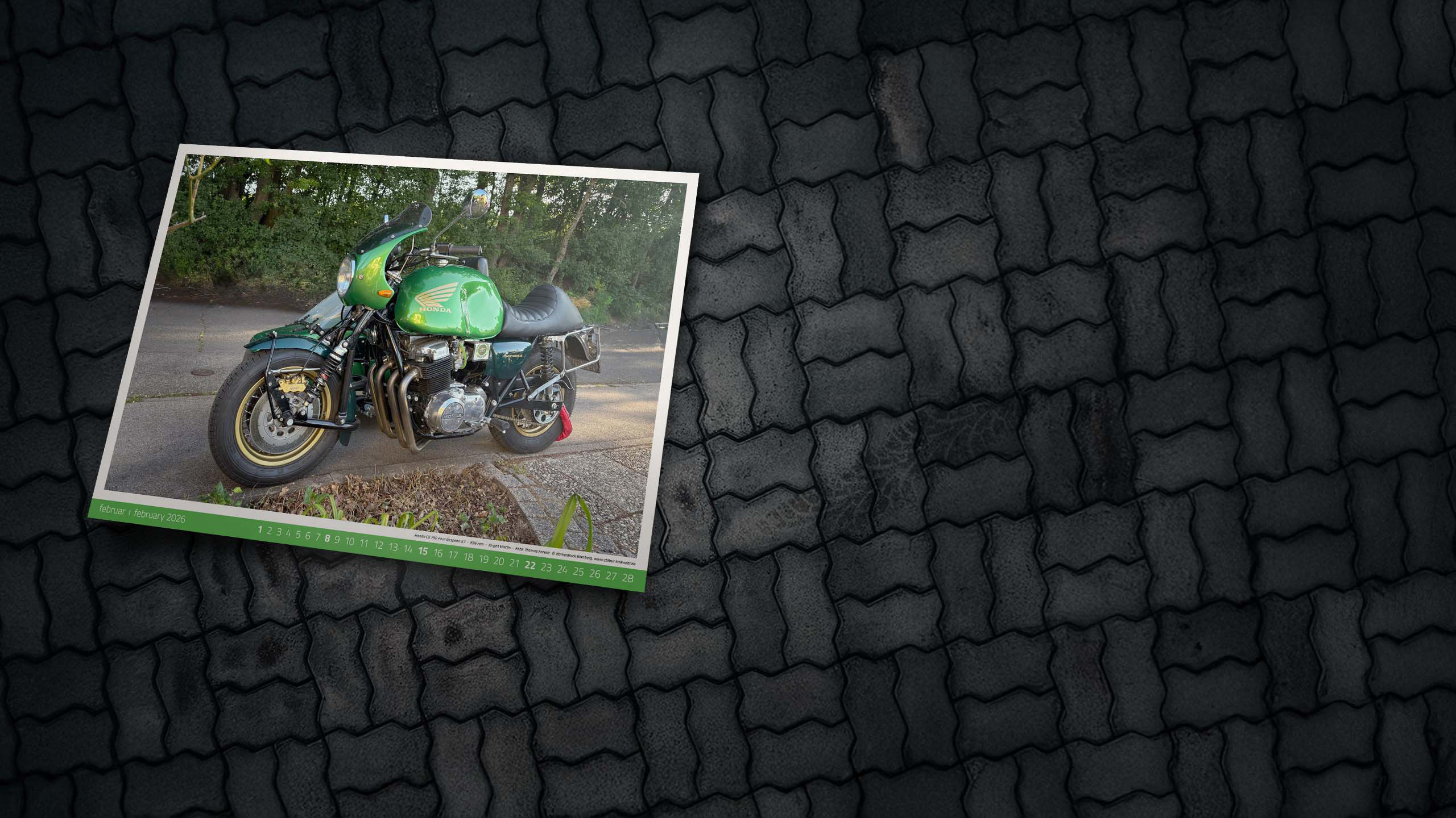 Honda CF Four Kalender 2026