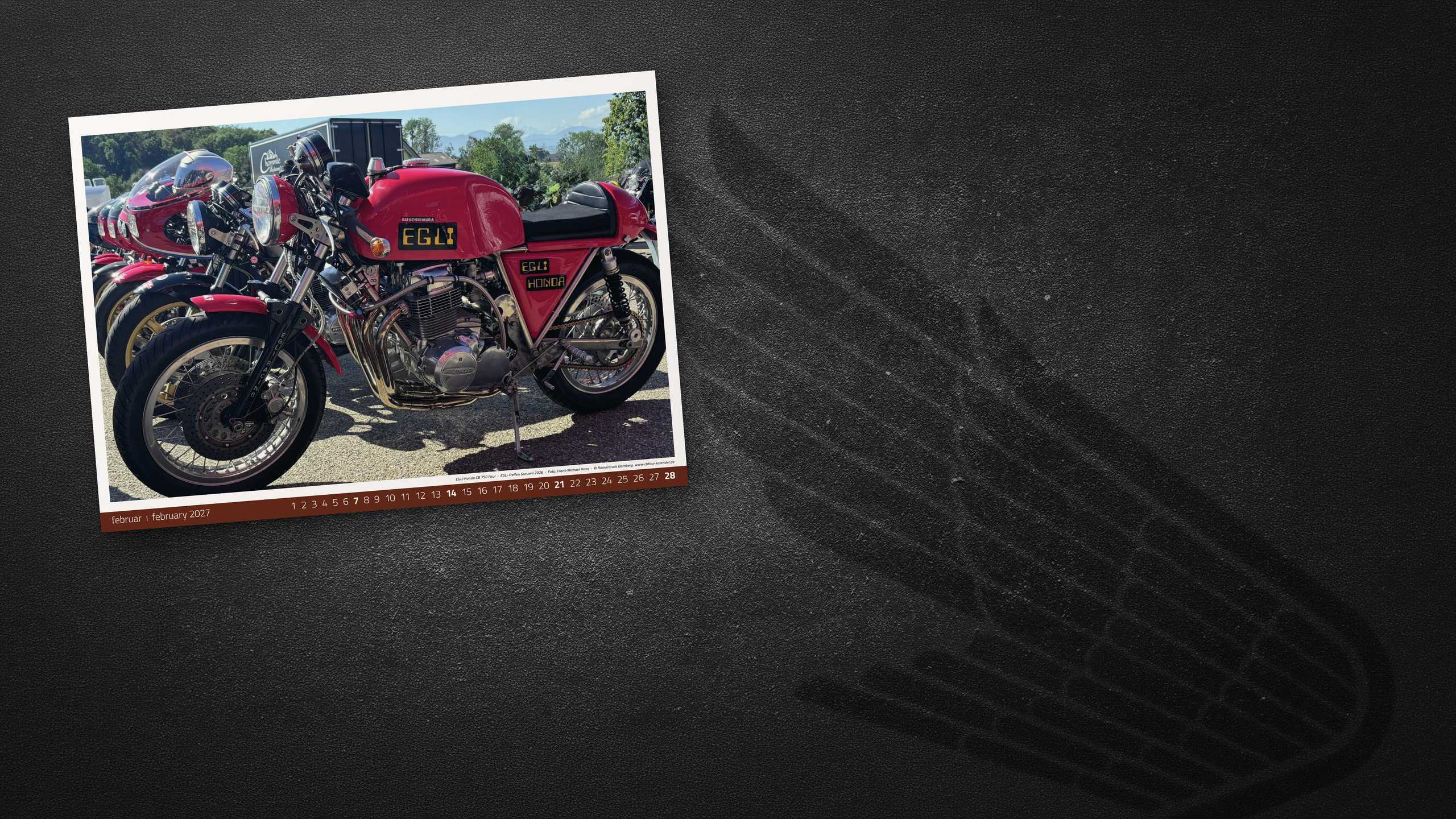 Honda CF Four Kalender 2027