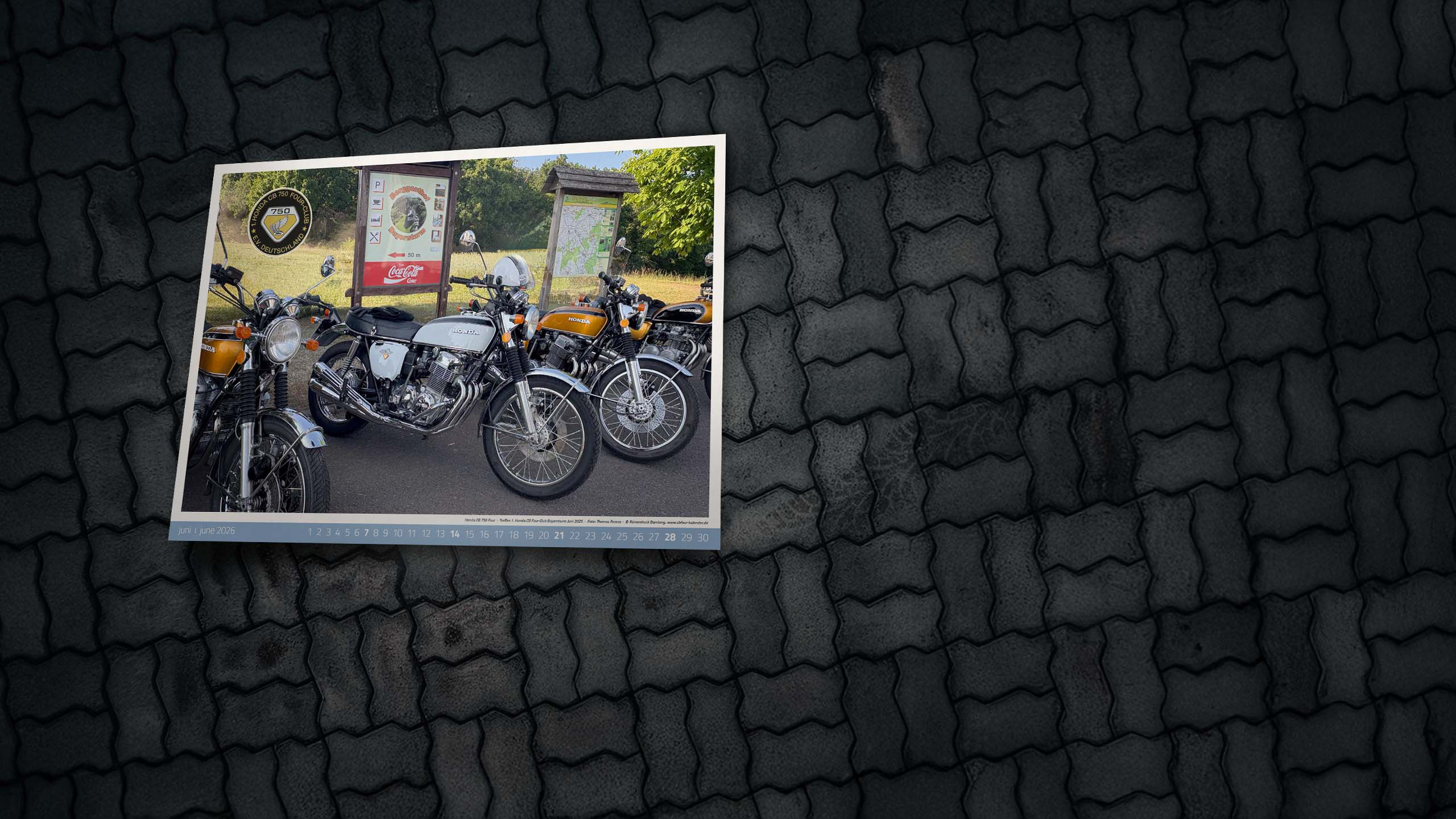 HONDA CB Four Kalender 2026